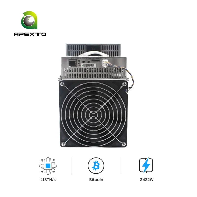 WhatIsminer M50s 112T-118T SHA-256 BTC Blockchain ASIC เซิร์ฟเวอร์เครื่องขุดบิทคอยน์