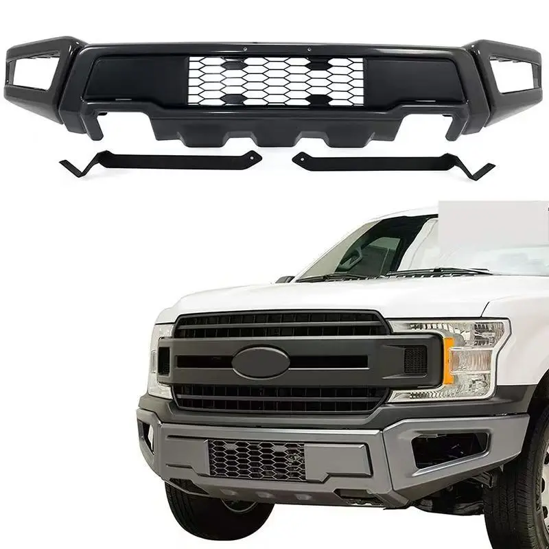For 18-20 Raptor F150 Pickup Truck Front Bumper Split Front Bumper For FORD Vehicle Tool