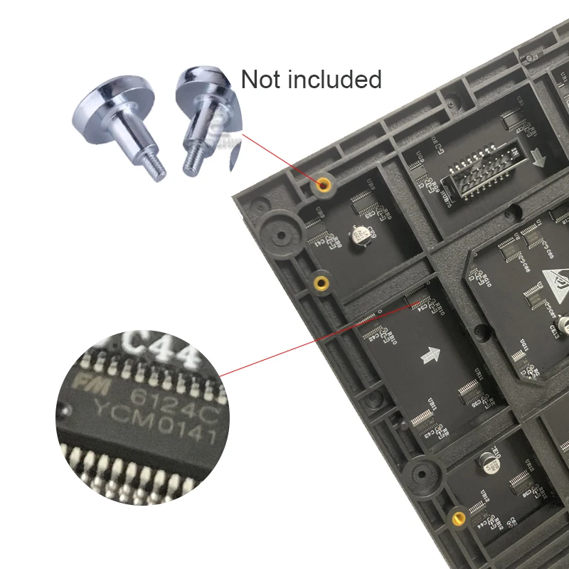 أفضل سعر P2.5 320X160MM كامل اللون وحدة LED داخلية 128x64 بكسل عرض SMD2020 ضوء 32scan 1920 تحديث LED كامل اللون