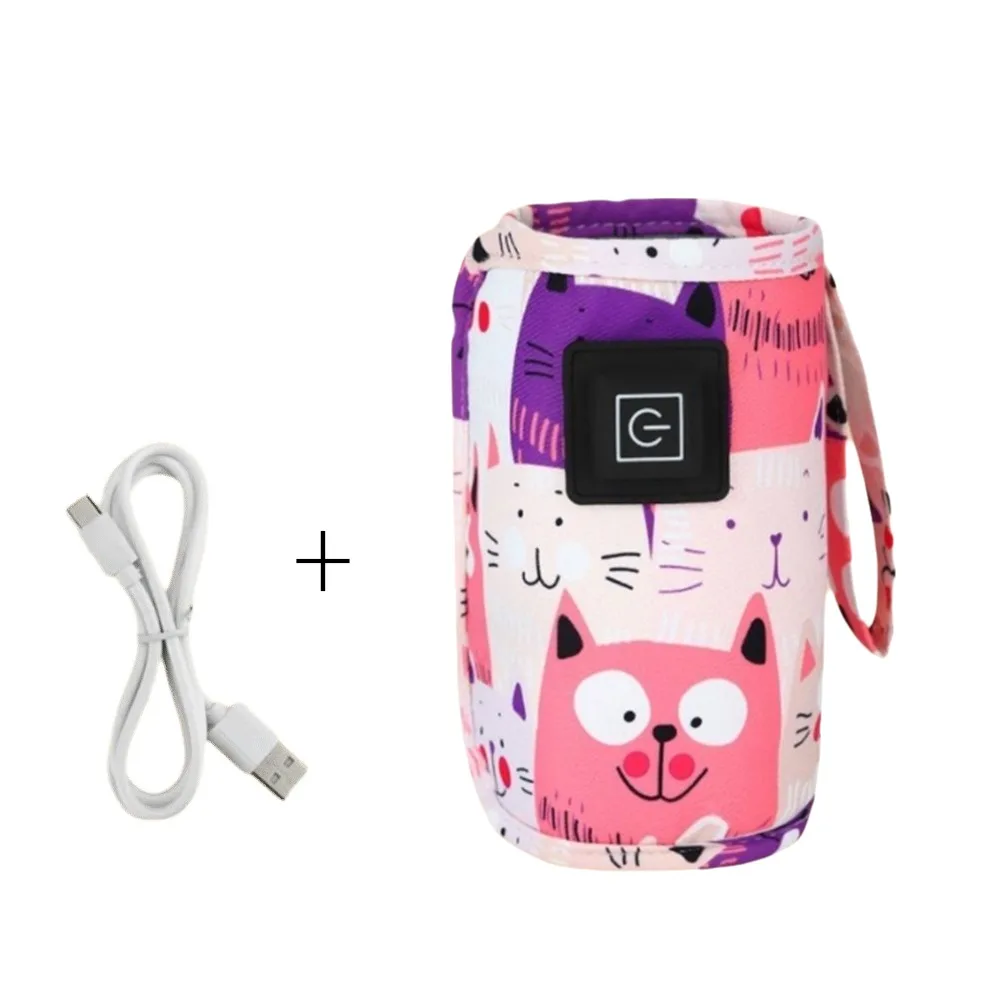 

USB Powered USB Milk Warmer Portable Size For Milk Water Portable Bottle Heater Insulated Design Winter Use