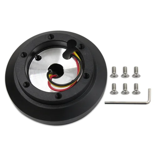 Imagen 2 del producto Adaptador de cubo corto para volante de carreras de aluminio, Kit Boss para Ford Mustang 79-04, K174H, YX03765
