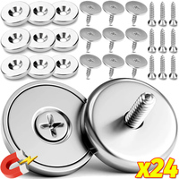 Strong Magnetic Cabinet Snaps Cupboard Door Magnet Clasps with Screws Wardrobe Seal Snap Furniture Door Fastener Hidden Latchs