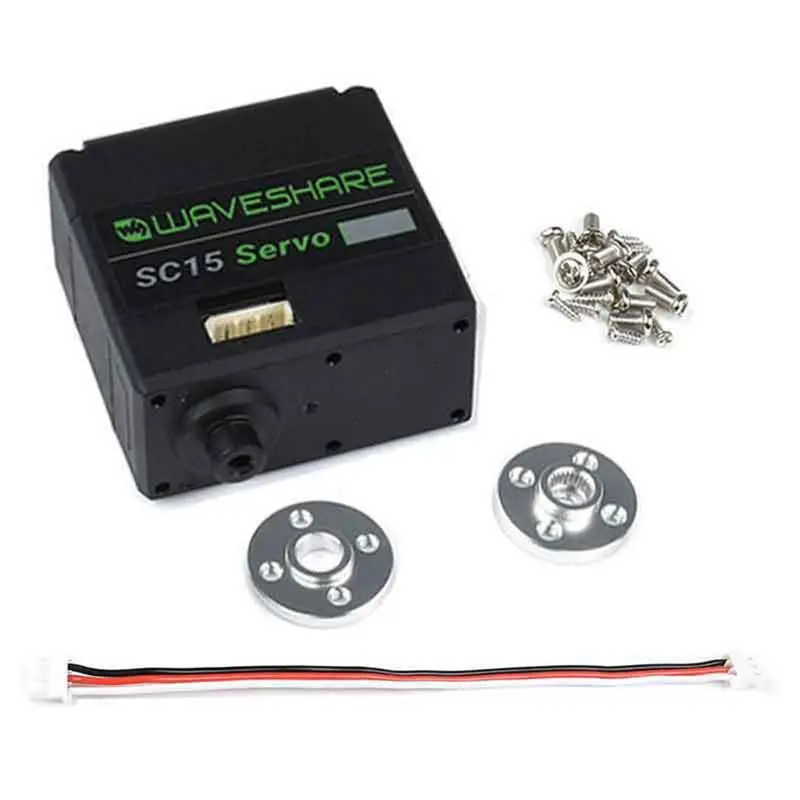 CYGJ-Waveshare 17Kg SC15 Servo Dual Mode Switching High Torque Programmable Serial Bus Servo For Build A Robot Program
