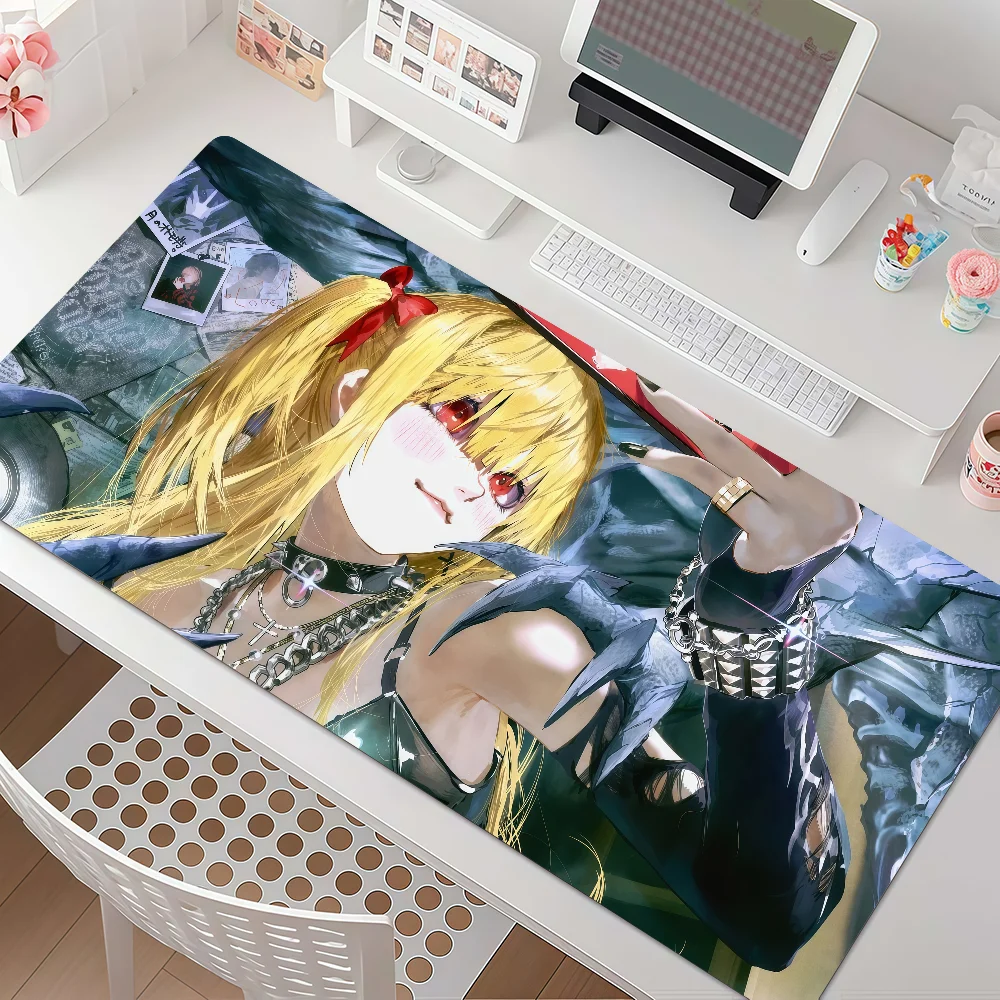 ANIME D-Death N-Note Mouse Pad Anti Slip Rubber Edge Locked Thickened Laptop Gaming Desk Mat