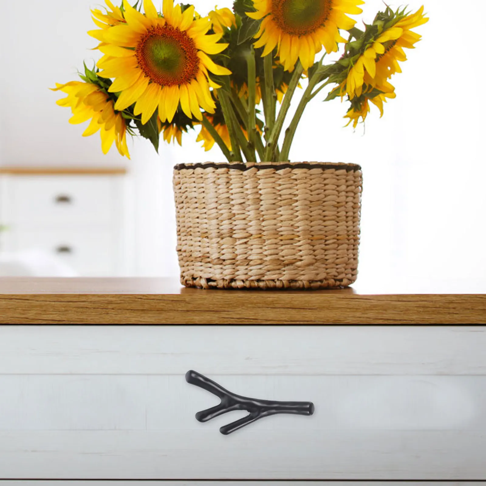 

4 шт. ручки для дверей в форме ветви, из цинкового сплава, для шкафов, ящиков, декоративная мебельная фурнитура, ручки для комода