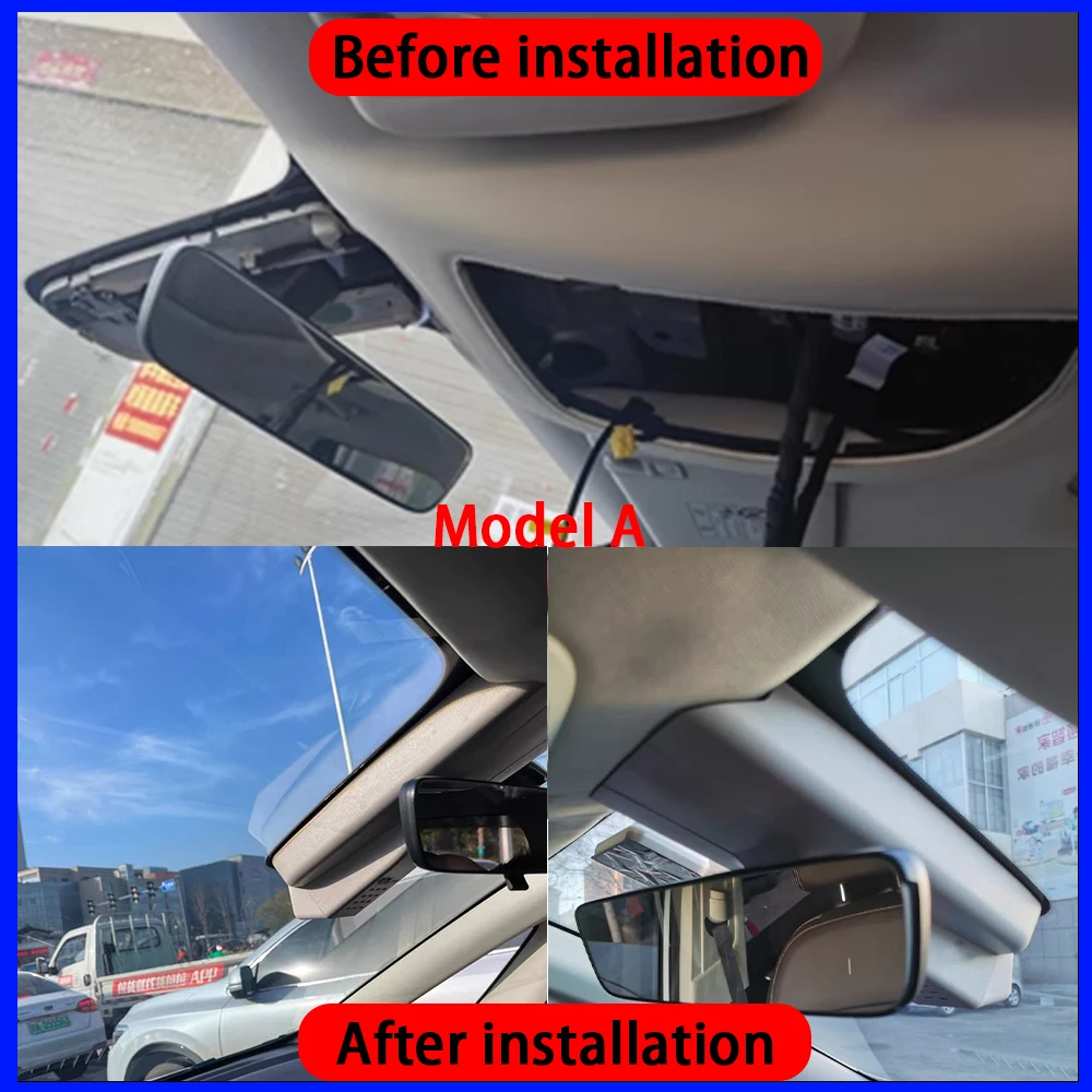 HighCam for Geely Jiaji Maple 80V Pro EV 2019-2022 OEM 4K DVR Dash Cam Front Rear Camera WiFi Video Recorder Plug and Play