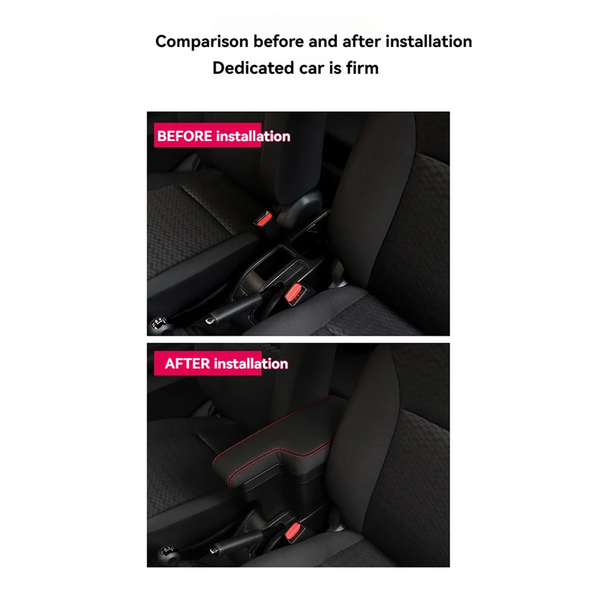 Caixa de apoio de braço para cotovelo, para suzuki jimny jb64, jb74 2019-2024, acessórios interiores, versão c-t45c