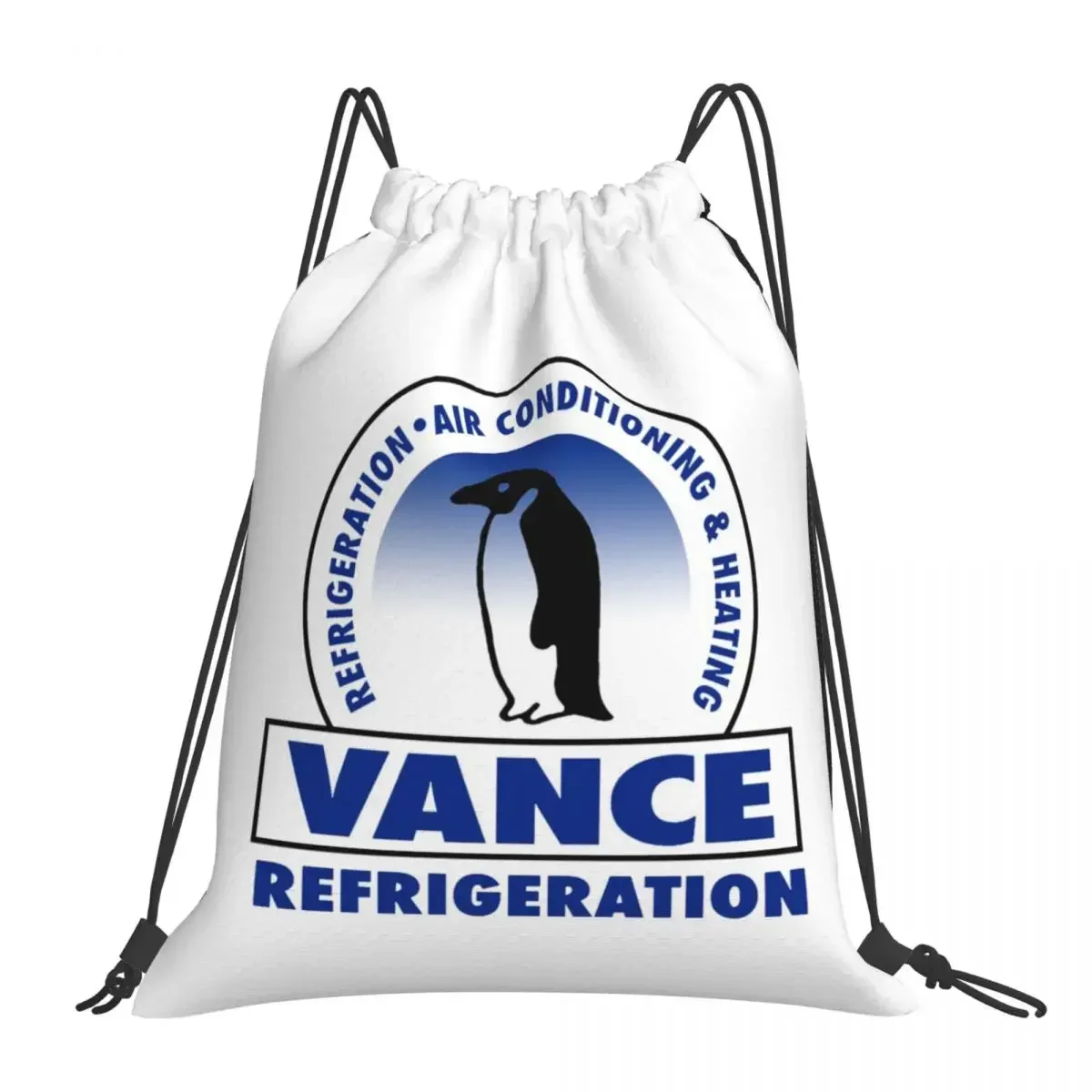 Vance Refrigeration Backpacks Multi-function Portable Drawstring Bags Drawstring Bundle Pocket Sundries Bag BookBag For Travel