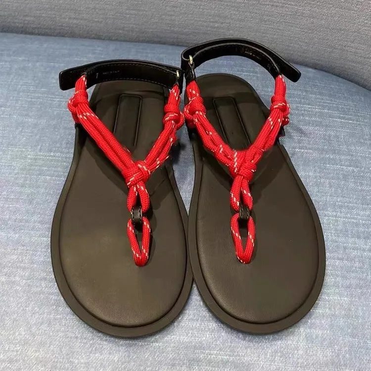 Summer New Soft Sole Flat Heel Casual Sandal Slippers Herringbone Slippers Women's Shoes Beach Slipper Women's Slippers Outside