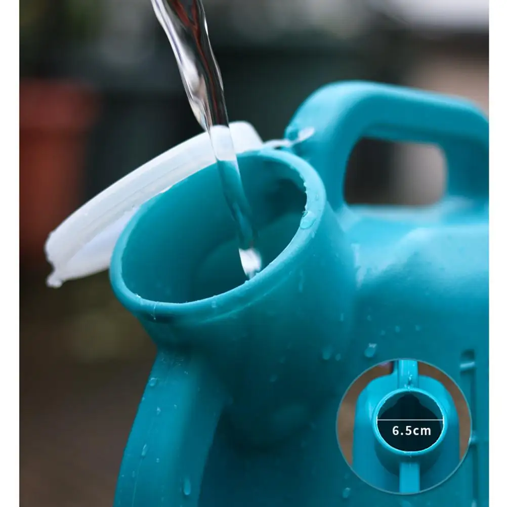 

Long Spout Watering Pot Durable Plastic Easy Pour Flower Kettle Large Capacity Refillable Garden Home Use Simple Design