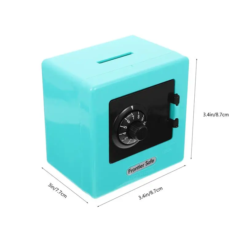 Children Password Piggy Bank Plastic Small Money Strongbox Lock Money Coin Saving Storage Box Code Cash Case