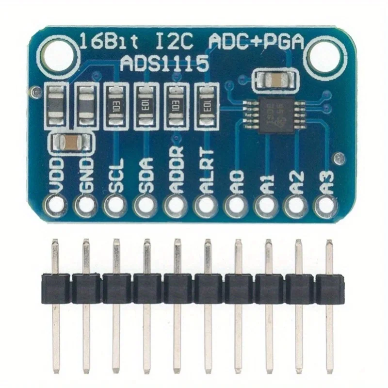 Ads1115 16-Bit 16-Byte 4-Kanaals I2c Iic Analoog-Naar-Digitaal Adc Converter Met Pga & Hoge Precisie Voor Arduino, Raspberry Pi &