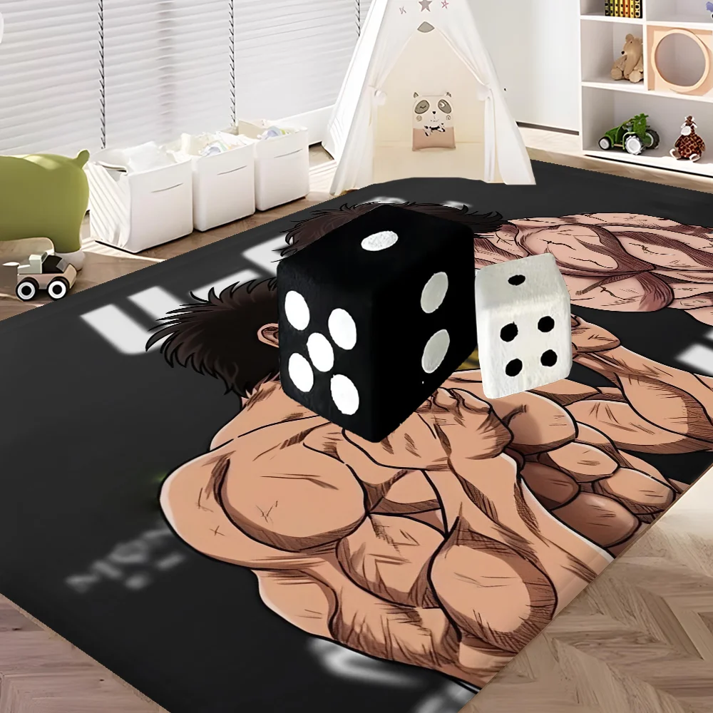 باكي هانما يوجيرو مانغا سجادة أرضيات الشمال نمط المنزل ممسحة الحمام المرحاض الحصير غرفة نوم فندق ديكور حصيرة #1