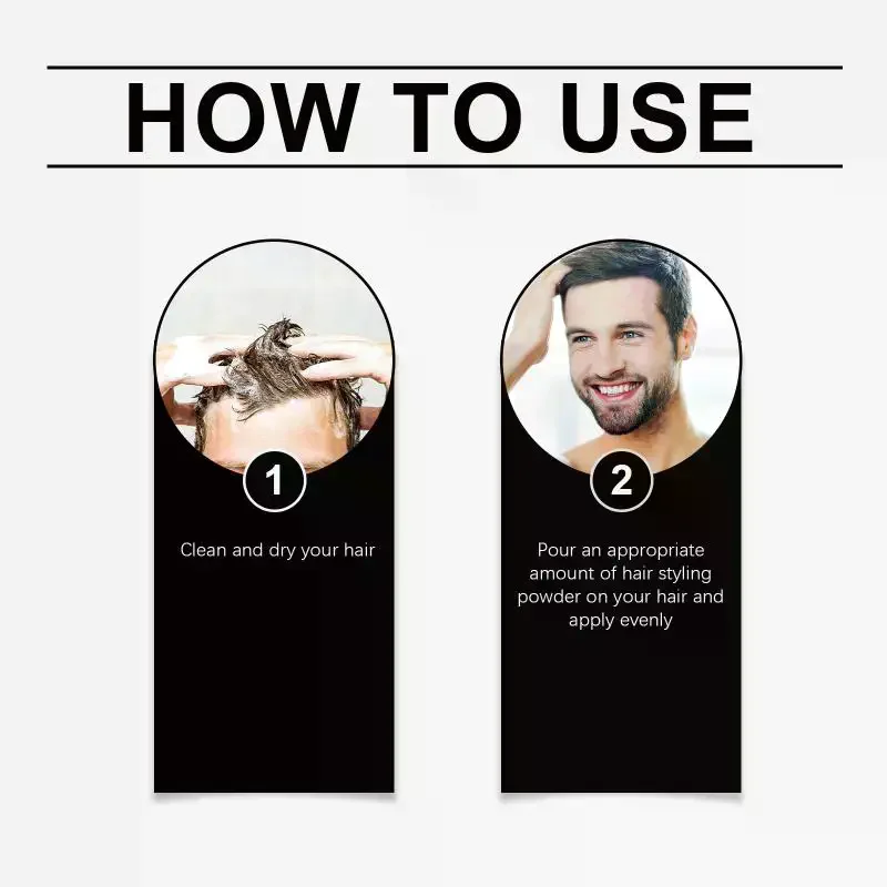 

Hair Texturizer Volume Powder Long Lasting Keeping Hair Soft Fluffy All Day No Mess Dust It for Hair Styling Powder Hair Styling