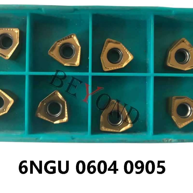 Original 6NGU 090508 6NGU060404R-AL K10 6NGU060408R-M TT9080 6NGU090508R-M TT6080 Carbide Inserts Milling Cutter CNC Lathe Tools