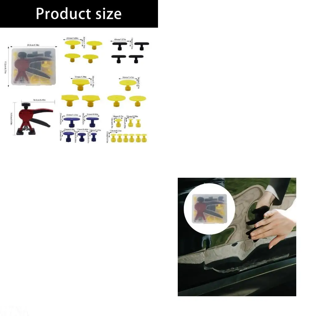 

G7NA Handheld Car Dents Puller Plastic Body Repair Tool For Auto Motorcycle Easy Fix