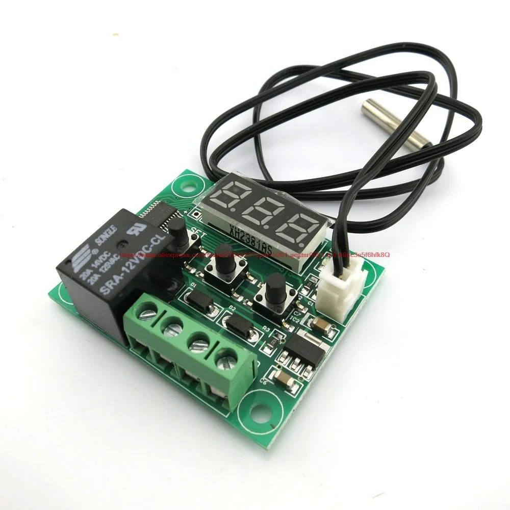 W1209 Digital temperature controller,  temperature control switch sensor, 12V high precision tempera