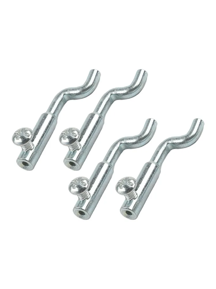 1/4pcs Dog Leg Z Cable End With Single Hole Fixing Upto 2mm Cable Fits Many Lawnmowers Brushcutter Cable End image 2