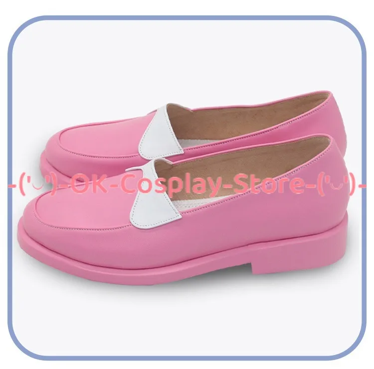 Jigglypuff Cosplay Shoes PU Leather Shoes Halloween Carnival Boots Cosplay Prop Custom Made