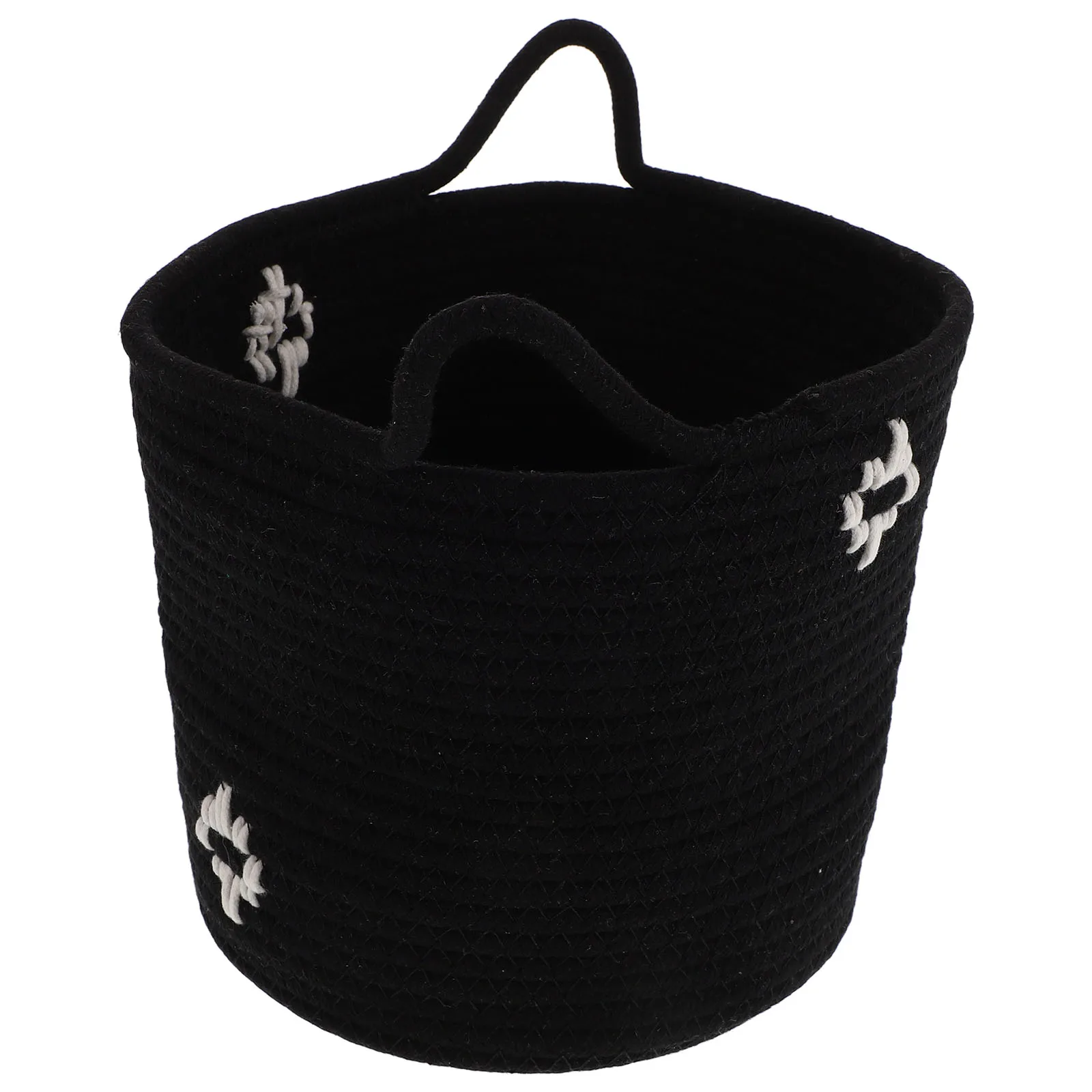 

Small Rope Basket Cotton Storage Household Bathroom Organizer Baskets for Organizing