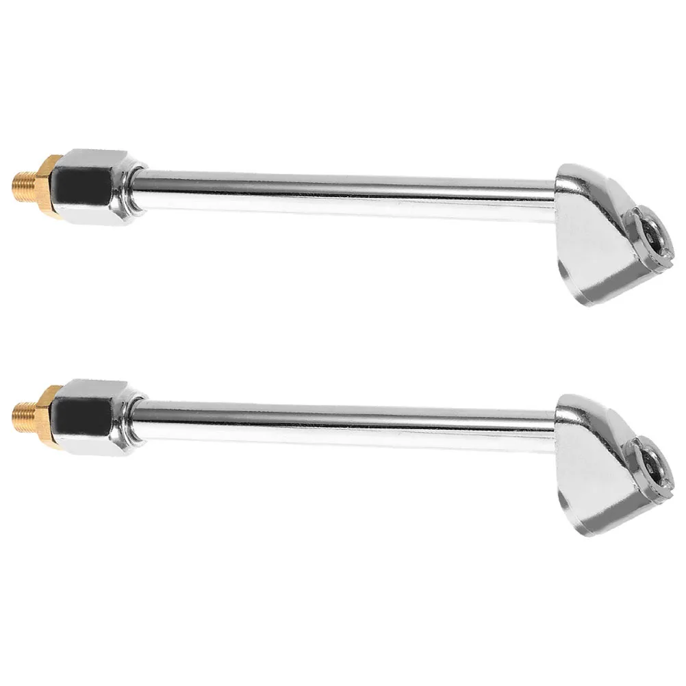 

2pcs Tire Inflation Nozzle Heavy Duty Metal Quick Connect For Car Motorcycle Bicycle Air Compressor Chuck Inflator Adapter