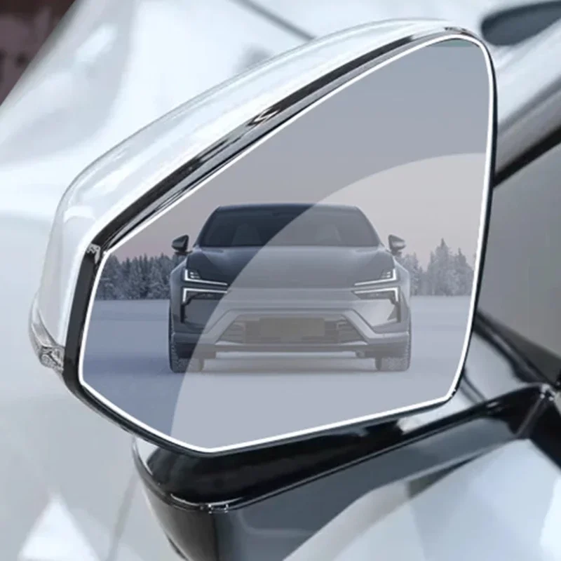 For Polestar 4 Special High Definition Rearview Mirror Rain Film Rainproof Anti-glare Film Decoration Modification Accessories