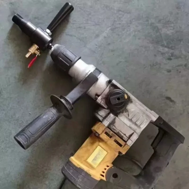 Electric hammer to rhinestone conversion head Rhinestone plus water Electric hammer to conversion connecting rod impact