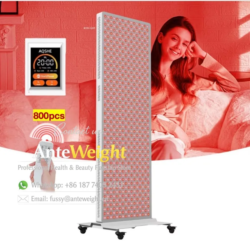 

T800 Electric Motorized Stand for Full Body Red Light Panel With Stand 180cm Full Body 1060 Wavelength for Use in Sauna