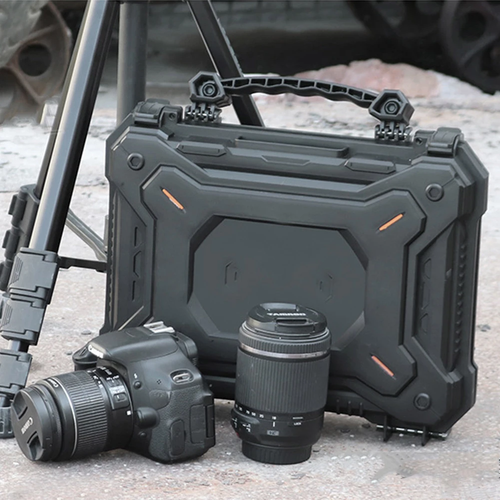 

Camera Protective Case Portable Protective Equipment Camera Case with Foam Padded Fishing Hiking Handbag