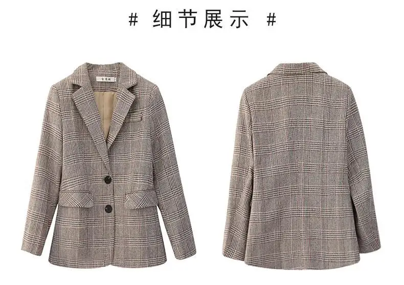 Ay1092 2020 spring autumn winter new women fashion casual Ladies work wear nice Jacket woman female OL Suit jacket