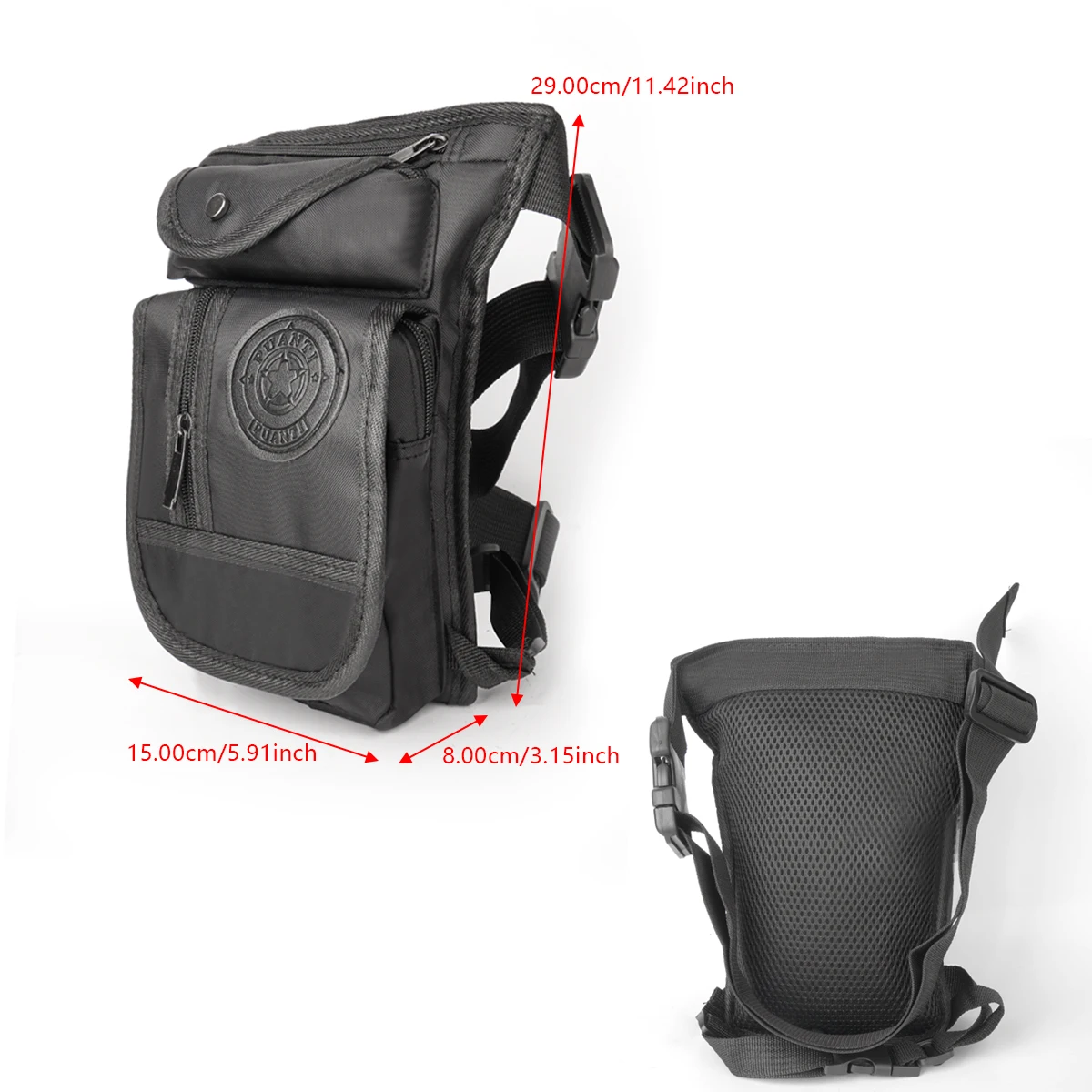 Motorcycle Drop Waist Leg Bag Thigh Belt Hip Bum Waterproof Motorbike Tactical Travel Cell/ Mobile Phone Purse Fanny Pack Bags