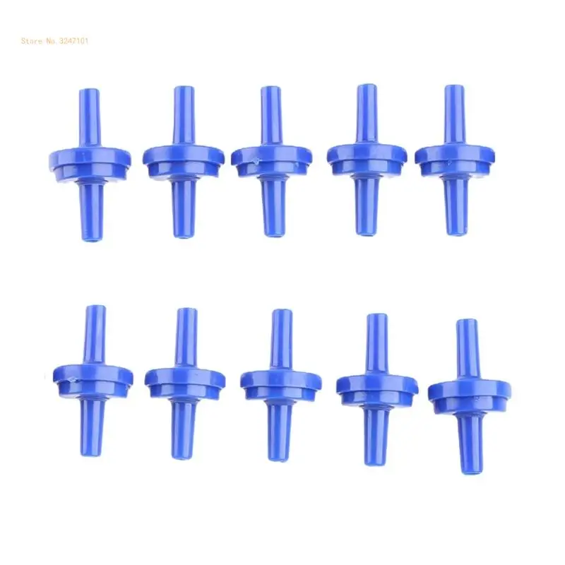 10 Pack Check for Valve Plastic Anti-Backflow Valves for Aquarium Air No Re Dropship