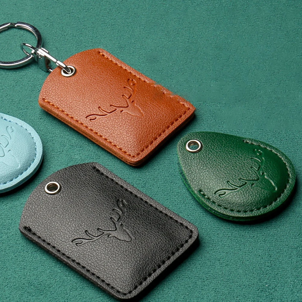 6 قطعة حافظة بطاقات الوصول أغطية مفاتيح الكرتون الإبداعية بولي Keychain المفاتيح قلادة مفتاح حامل لباب مفاتيح السيارة هدية أنيقة #4