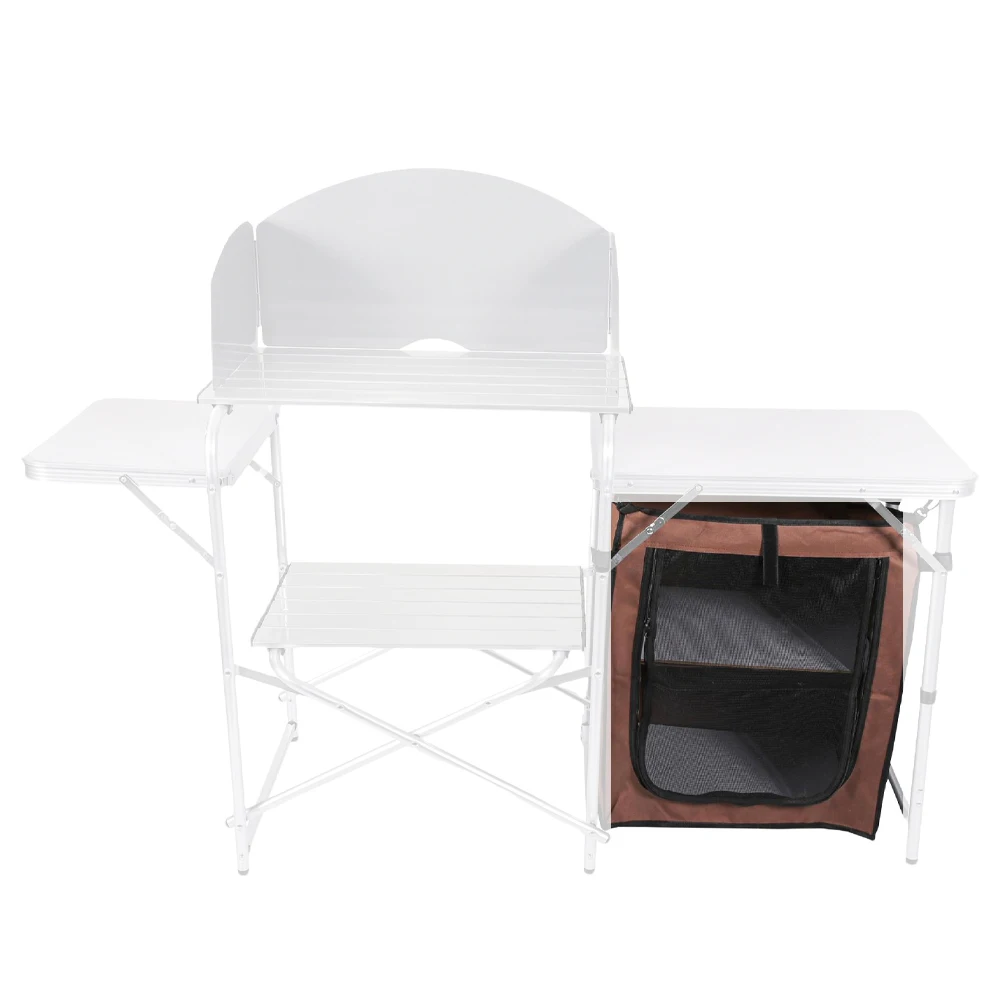 Camping Kitchen Table Cloth Cabinet