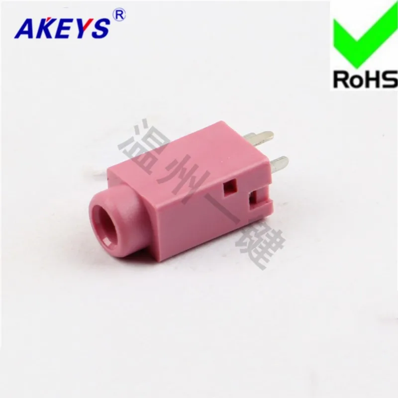 10 PCS PJ-359 Powder 3.5 Headphone socket 3 foot pin 1 fixed foot DIA 3.5 MM socket mother seat power socket