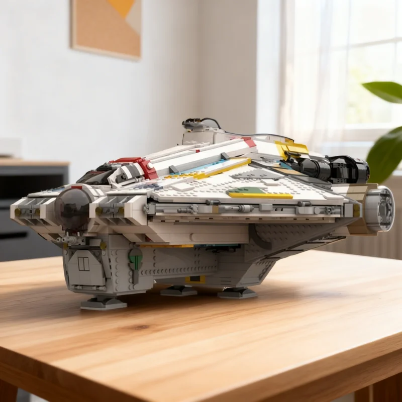 

4712pcs MOC The Ghost Ultimate Playset Ship By 2bricks Star Battle Model Building Blocks Creative Gift DIY Display Decor Adult