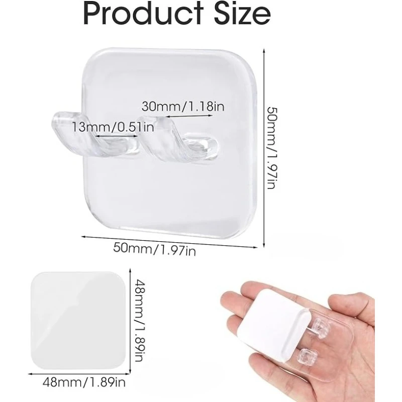 3 Pack of Shower Razor Holder, Self-Adhesive Razor Hook, Strong Adhesive Shower Hook, Suitable for Use in Bathrooms, Kitchens