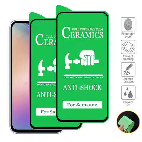 2-5PCS Ceramic Film For Samsung Galaxy A54 A55 A35 A25 A15 A53 A52 A13 A14 A34 A32 A33 S20 S21 FE S22 S23 Plus Screen Protectors