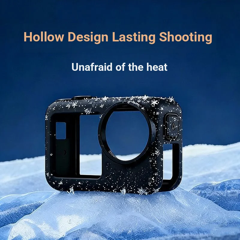 Protective Hard Shell Suitable for DJI Action 3/4/5/6 Pro Cage Action Camera Accessories Drop-Proof Scratch-Proof Quick Release