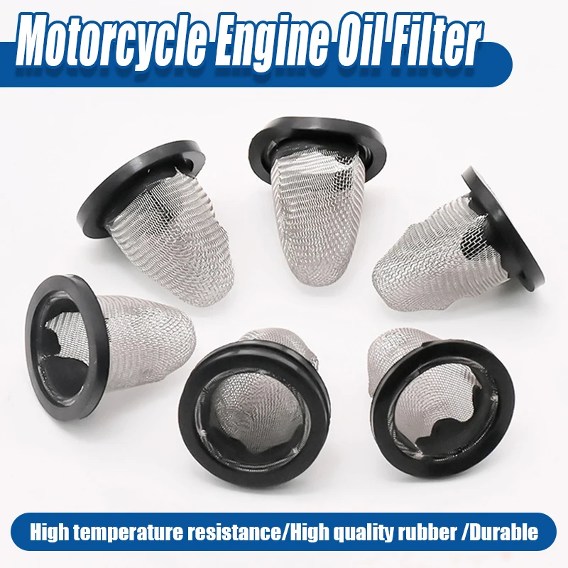 Motorcycle Engine Oil Filter Durable Air Filter Oil Filter Oil Strainer for CG125 Guangyang 125 Haomai Motor Accessories