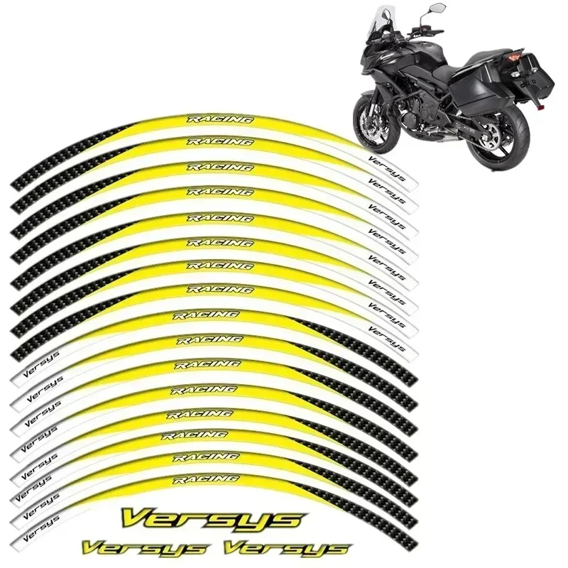 

FOR KAWASAKI VERSYS 650 1000 X300 300 Motorcycle Motor Parts Contour Wheel Decoration Decal Sticker -2