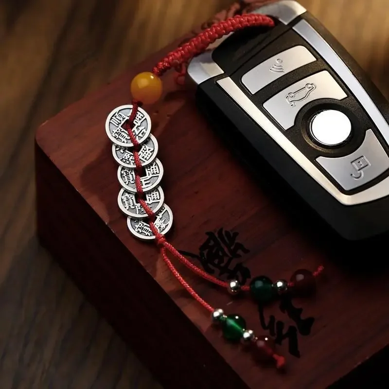 جديد 925 فضة المنسوجة اليد حبل فورتشن الرجال والنساء ريترو ستايل المتخصصة بسيطة جيدة محظوظ الثروة آمنة سوار Ins