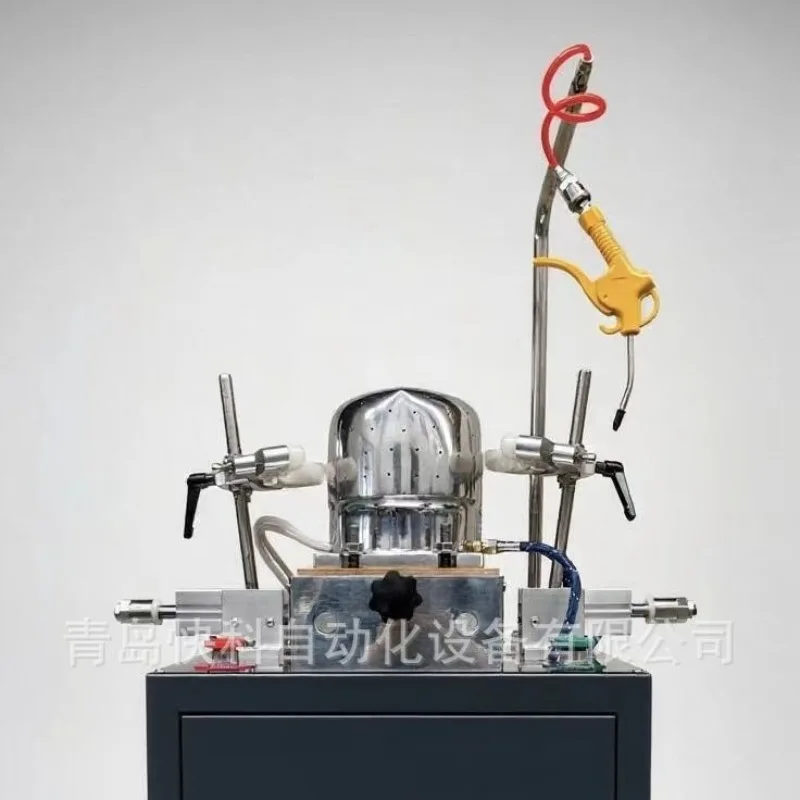 Small three-clip automatic hat ironing machine with dust removal function, hat ironing machine, hat steam ironing machine