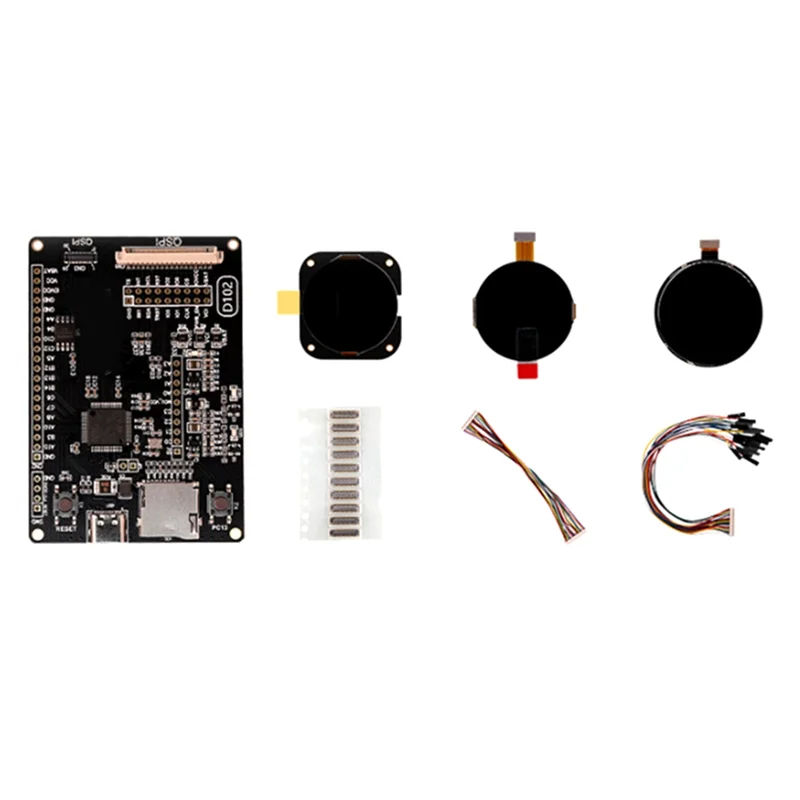 ABGI-High-Resolution 1.43" AMOLED Screen Module Set DK0143S01, 466X466 With SPI & QSPI Interfaces, For STM32 And ESP32 Systems
