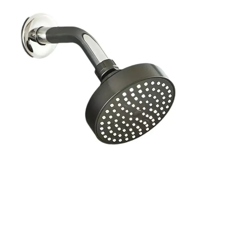 

1 шт. для ванной комнаты, 4-дюймовый черный сменный смеситель, изысканная и компактная ванная комната, красивое украшение насадки для душа