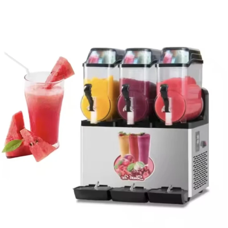 

Hot Sale Desktop 2 Cans Frozen Slush Beverage Machine Commercial Slush Juicer