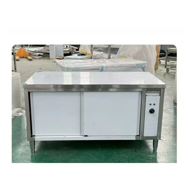 LTT stainless steel dish warmer cabinet kitchen console with hot air circulation