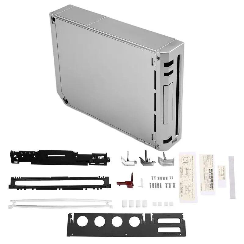 

!【Top Deals】For NS-Wii Housing Shell Case Forwii Game Console Housing Shell Withbuttons Forwii Game Console Repair Case Withbutt