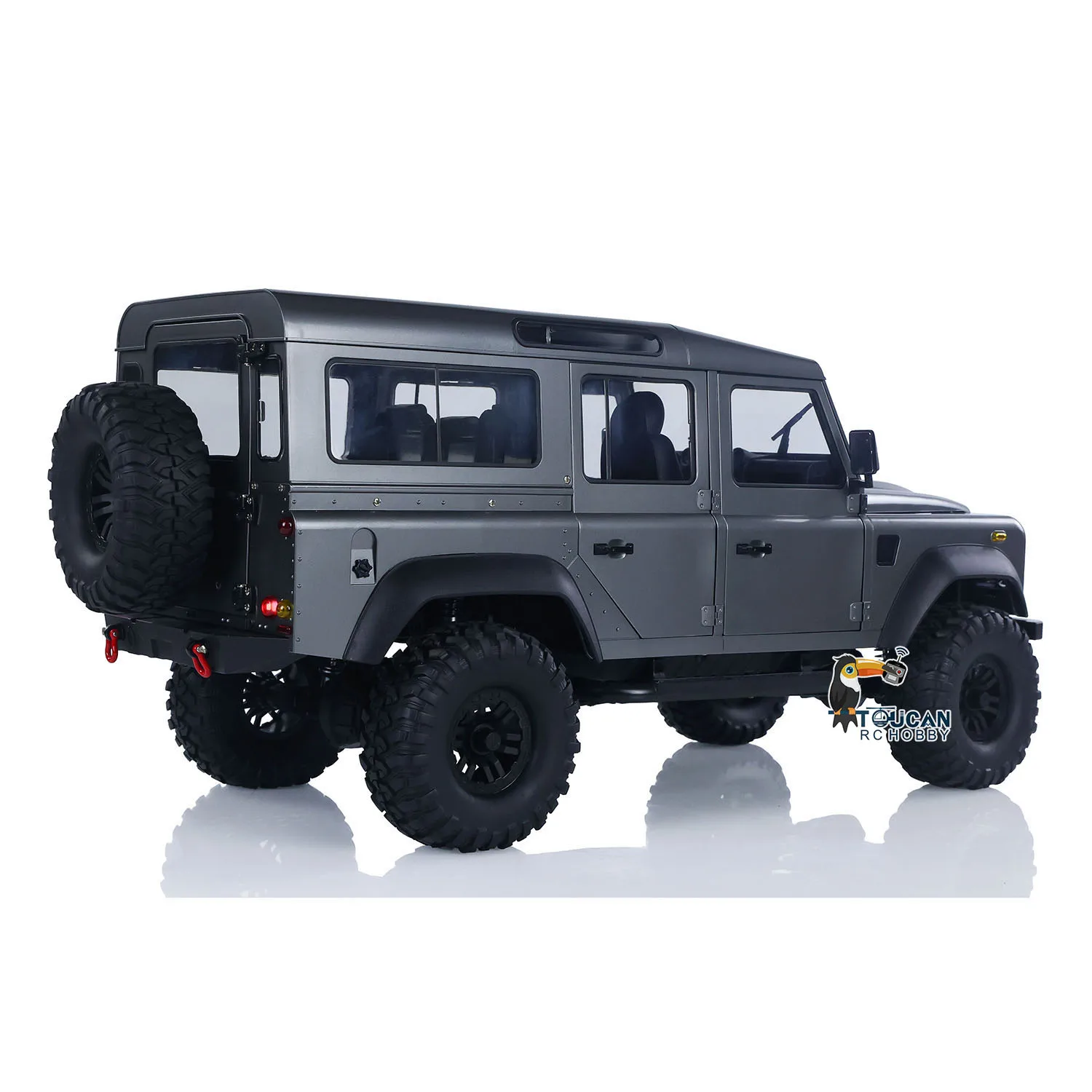 

Double E D110 1/8 4x4 RC Crawler Cars 2-speed Transmission RTR Remote Control Painted Assembled Off-road Vehicles TH23141