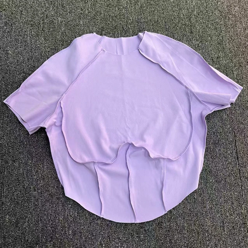 

VEQKING женский спортивный бюстгальтер без бретелек, быстросохнущий топ телесного цвета для йоги, облегающий дышащий топ с короткими рукавами для бега и фитнеса